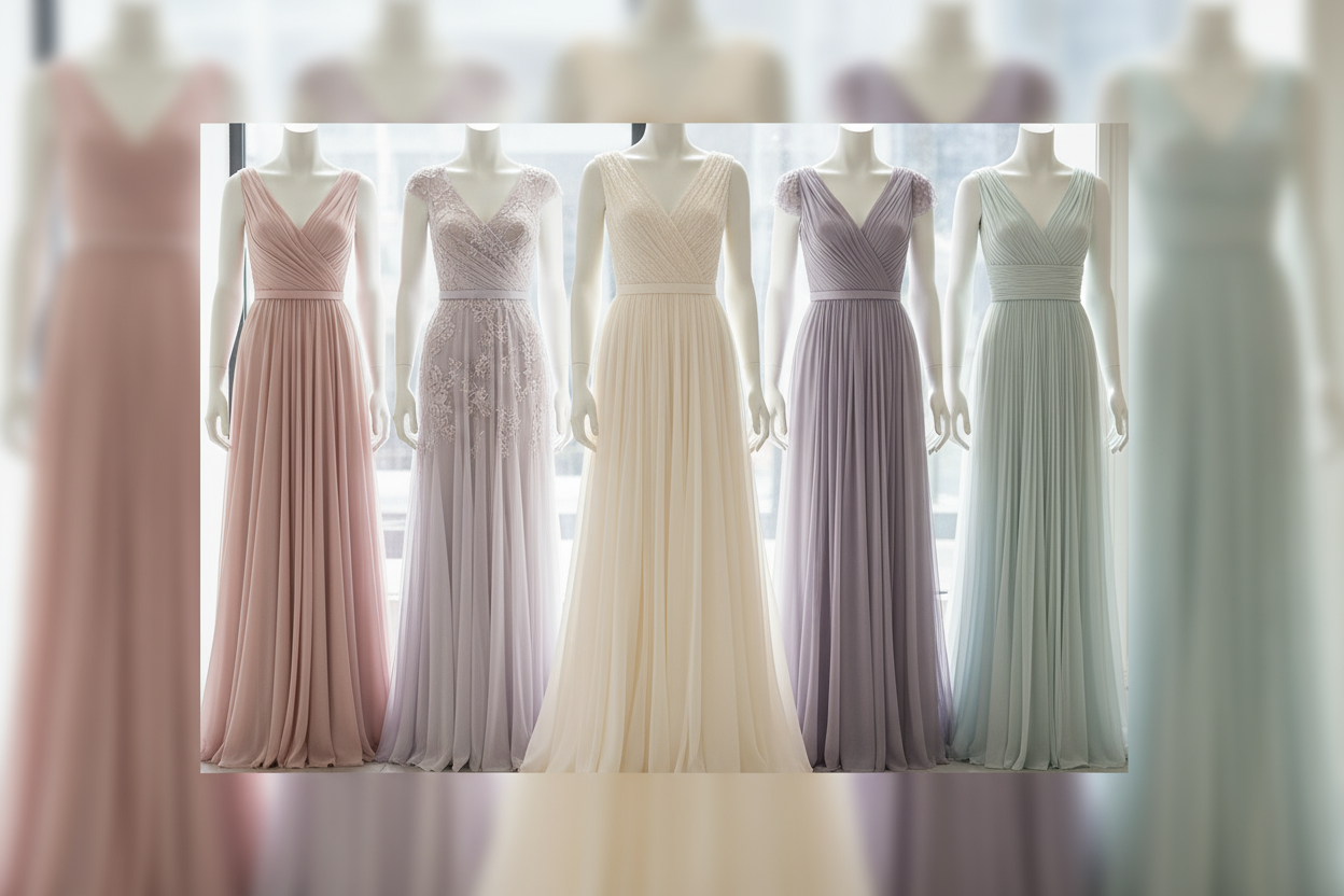 make a banner , like a fron banner of womens dress shop. no need text